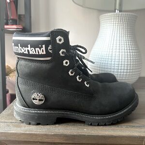 Timberland Women's Black Leather Boots